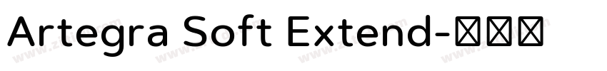 Artegra Soft Extend字体转换